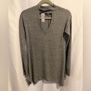 Maurices Charcoal V-Neck Women's Sweater